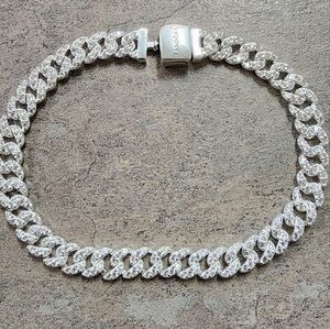 Pandora Timeless Pavé Cuban Chain Bracelet